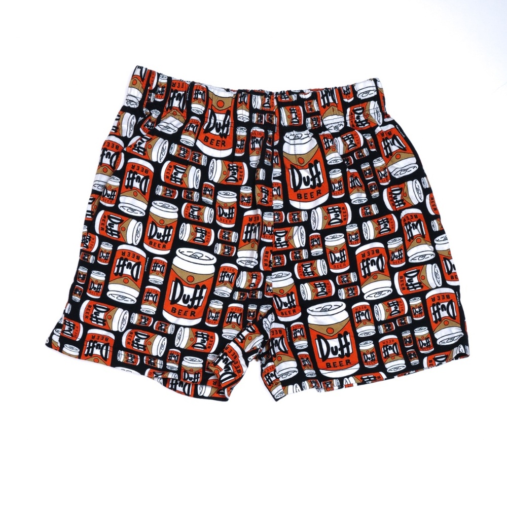 Simpsons Universal Studios Duff Boxers M